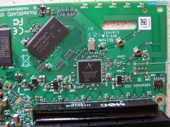 RB951 series external antenna solder - MikroTik