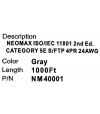 NEOMAX  [NM40001] Кабель S/FTP cat.5e, 4 пары, (305м) 0.51 мм  Медь - LAN Кабель