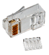 Neomax Коннектор UTP RJ45 под однож. кабель (с вставкой), Кат.5 (100шт.) [P88RB03V2I] - Коннекторы, соединители