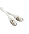 Hyperline PC-LPM-STP-RJ45-RJ45-C6-0.5M-LSZH-WH - Патчкорд медный