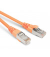 Hyperline PC-LPM-STP-RJ45-RJ45-C6-10M-LSZH-OR Патч-корд F/UTP, экранированный, Cat.6, LSZH, 10 м, оранжевый - Патчкорд медный