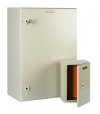 Hyperline TECL-1060 Шкаф электрический 600х600х210 (ВхШхГ), c монтажной панелью и креплением на стену, IP55, RAL 7032 -