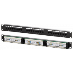 Neomax Коммутационная панель UTP, 24 порта   RJ-45 cat. 5е 19" ( EPLH240X)