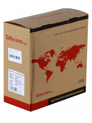 Telecom UTP CAT5E Ultra TUS44148E 100м 24AWG/0.51мм