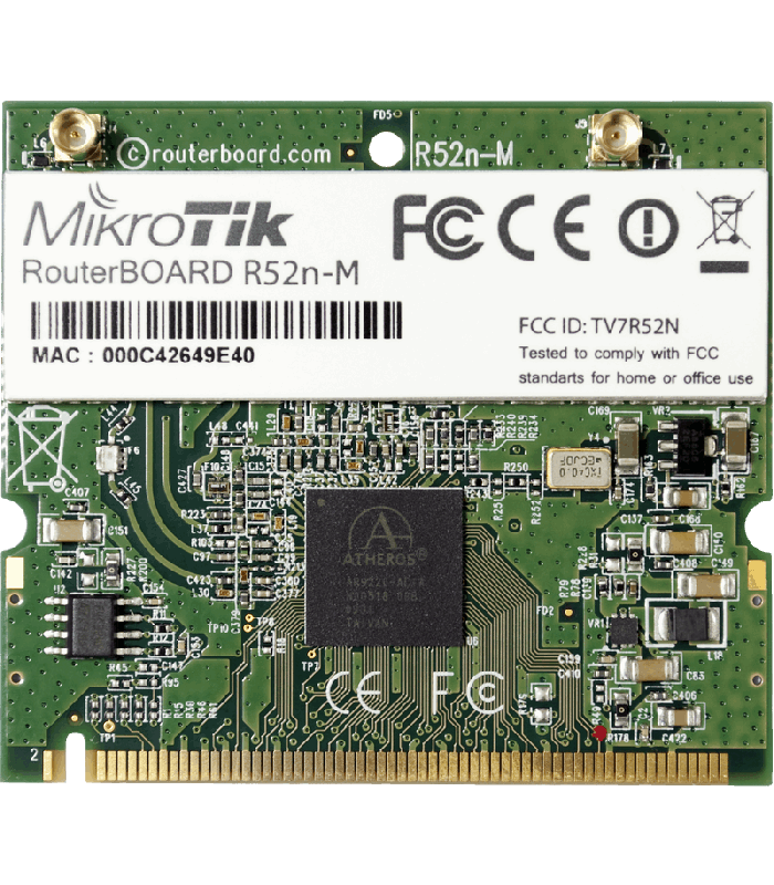 Mikrotik R52n-M - miniPCI Карты
