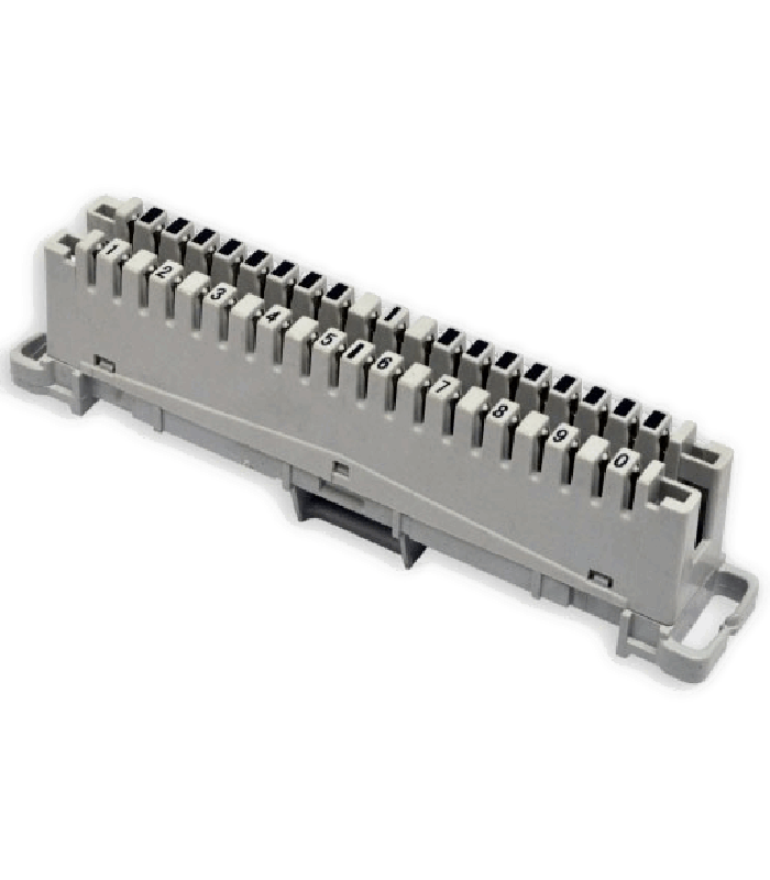 Neomax Плинт неразмыкаемый типа Krone, 10 пар (ECM-10A) - Монтажное оборудование