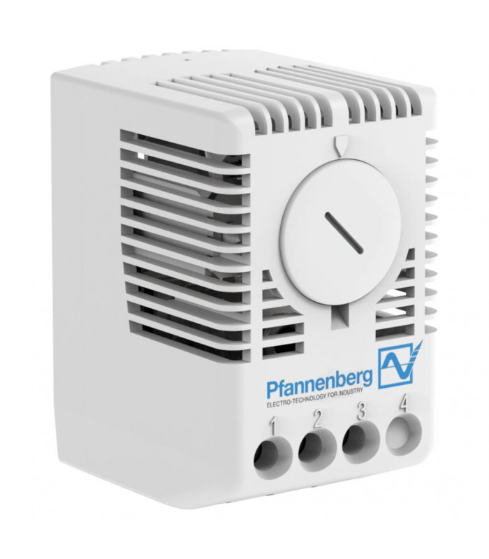 ЦМО Терморегулятор (термостат) Н.О. (вентилятор), 0..+60 °C, 230 В (FLZ 530) - Аксессуар для коммуникационных шкафов