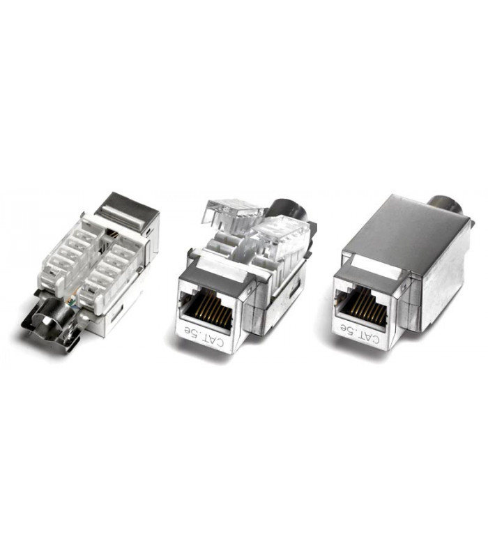 Hyperline KJ2-8P8C-C5e-TLS-SH-F-WH -