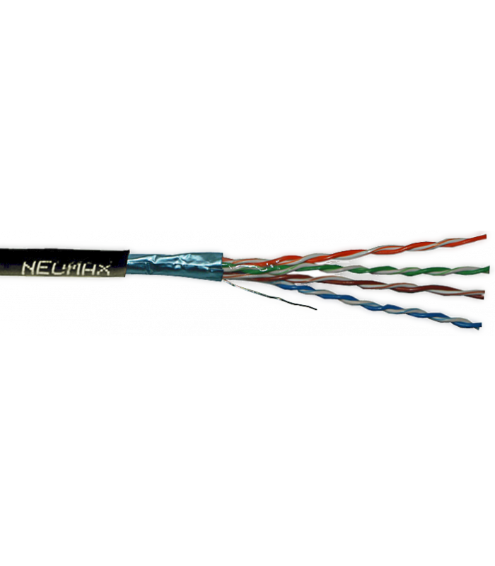 NEOMAX [NM20031] Кабель FTP cat.5e, 4 пары, (305м) 0.52мм outdoor (на катушке)  Медь - LAN Кабель