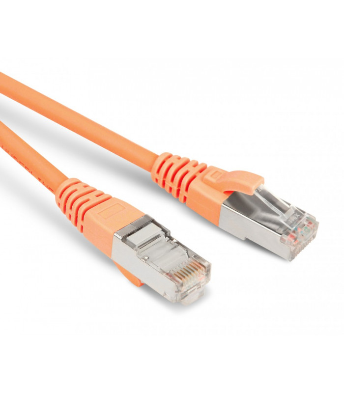 Hyperline PC-LPM-STP-RJ45-RJ45-C5e-1M-LSZH-OR - Патчкорд медный