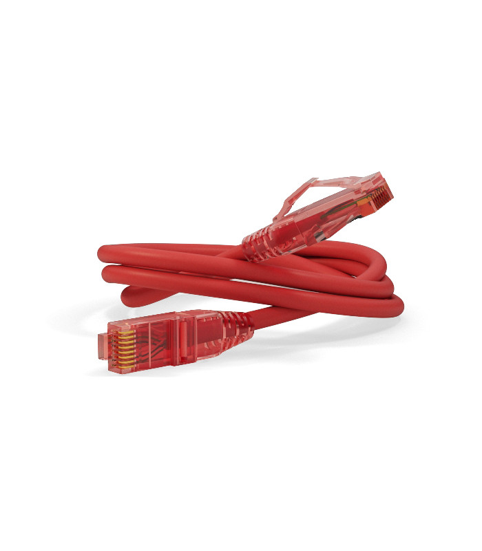 Hyperline PC-LPM-UTP-RJ45-RJ45-C5e-0.5M-LSZH-RD - Патчкорд медный