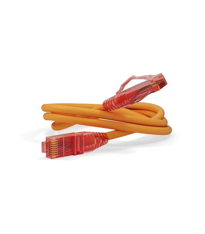 Hyperline PC-LPM-UTP-RJ45-RJ45-C5e-1M-LSZH-OR - Патчкорд медный