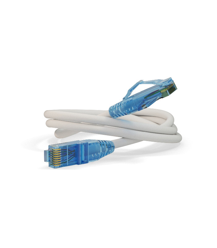 Hyperline PC-LPM-UTP-RJ45-RJ45-C6-2M-LSZH-WH - Патчкорд медный