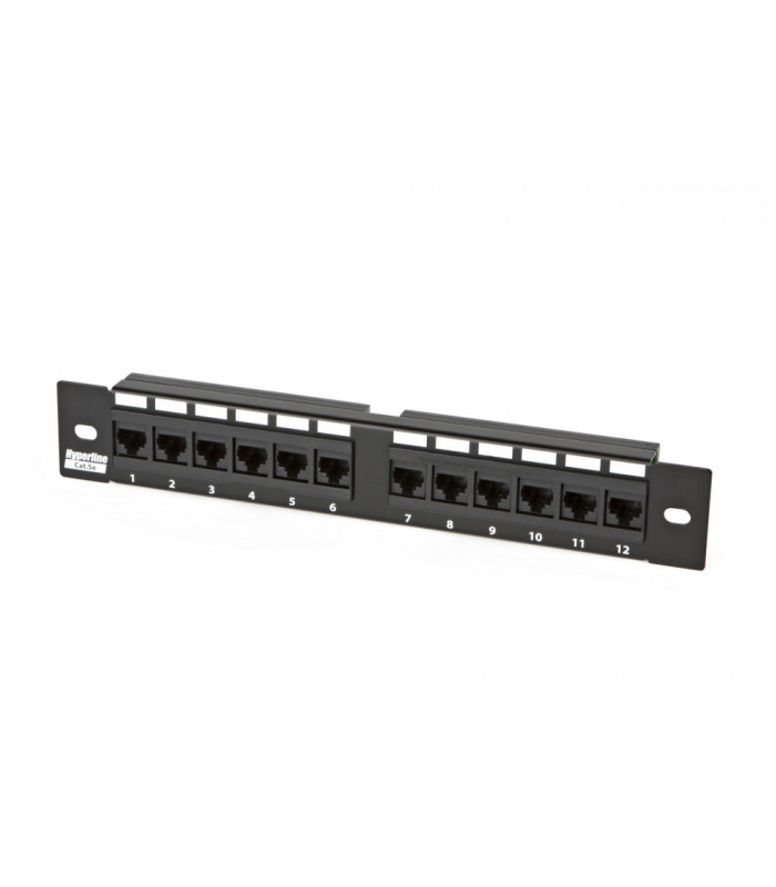 Hyperline PP-10-12-8P8C-C5e-110D - Патч-панель