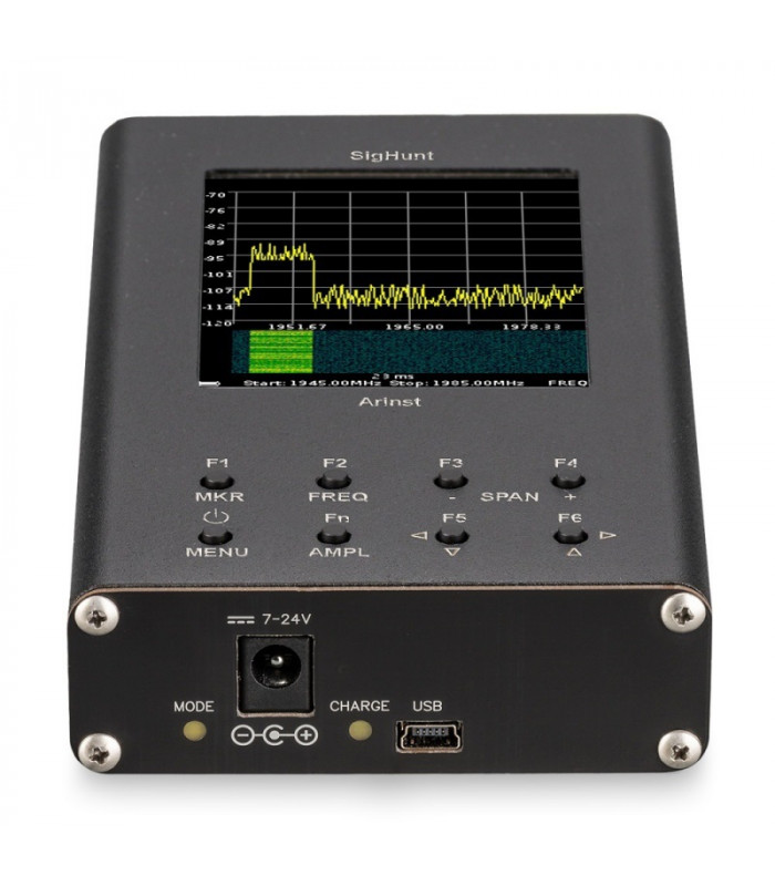 Портативный анализатор спектра Arinst SSA R2 Signal Hunter - Спектр анализатор