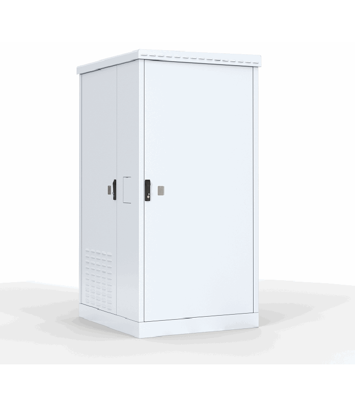 ЦМО! Шкаф уличный всепогодный напольный 18U (Ш1000 х Г900) с электроотсеком, три двери (ШТВ-2-18.10.9-43А3) - Телекоммуникационные шкафы, ящики