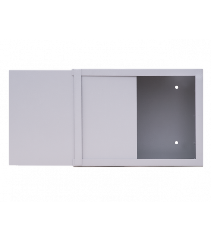 Шкаф настенный антивандальный пенальный SUPRLAN АП-330-В (1,2мм) с планкой - Телекоммуникационные шкафы, ящики