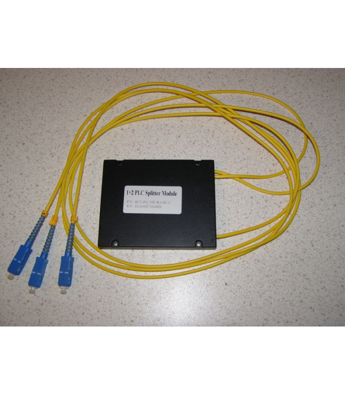 Модульный PLC сплиттер 1х2 - Оптические разветвитель (Сплиттер)