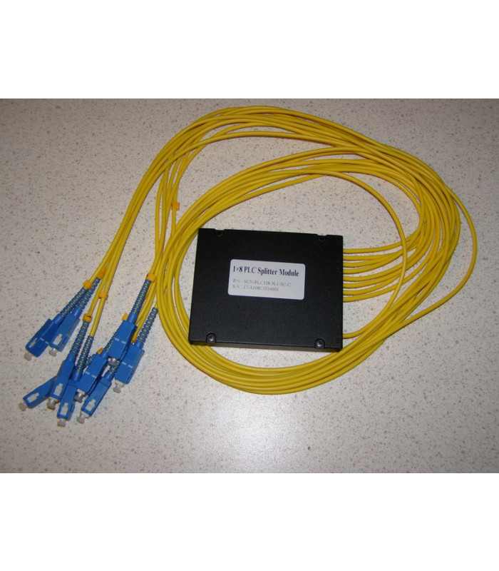 Модульный PLC сплиттер 1х8 - Оптические разветвитель (Сплиттер)