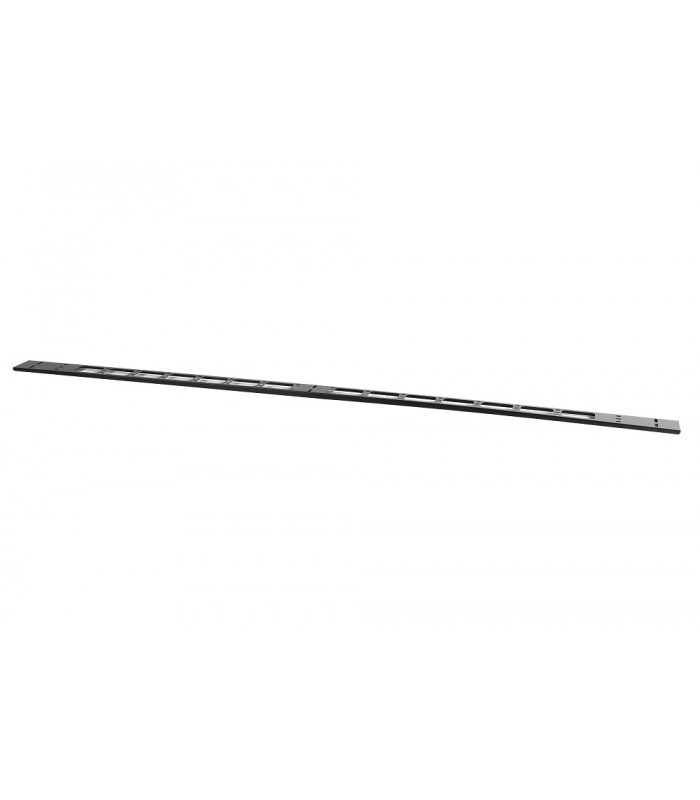 ЦМО Вертикальный кабельный органайзер в шкаф, ширина 75 мм 33U, цвет черный  (ВКО-М-33.75-9005) - Кабельный организатор