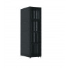 ЦМО! Шкаф серверный ПРОФ напольный колокейшн 44U (600x1000) 4 секции, дверь перфор. 2 шт., черный,в сборе (ШТК-СП-К-4-44.6.10-44АА-Ч)