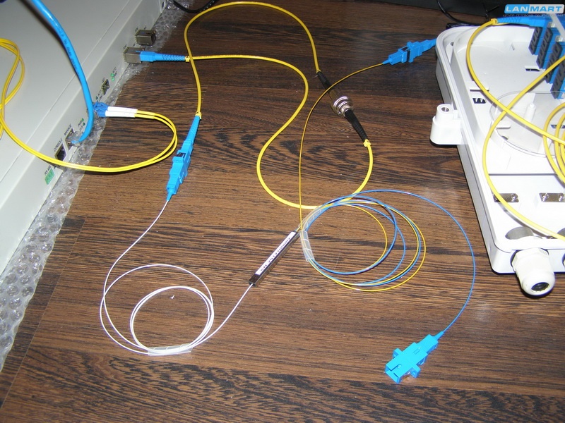 прокладка оптоволоконного кабеля в квартире